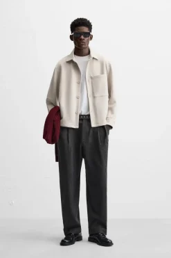 Sale SOBRECAMISA EFECTO ANTE Hombre Sobrecamisas