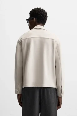 Sale SOBRECAMISA EFECTO ANTE Hombre Sobrecamisas