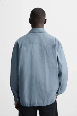 Best SOBRECAMISA EFECTO ENCERADO Hombre Sobrecamisas