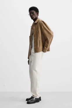 Online SOBRECAMISA EFECTO PIEL Hombre Sobrecamisas