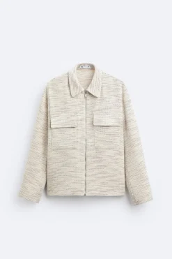 Outlet SOBRECAMISA ESTRUCTURA BOLSILLOS Hombre Sobrecamisas