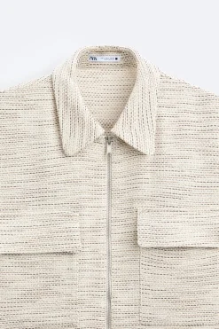 Outlet SOBRECAMISA ESTRUCTURA BOLSILLOS Hombre Sobrecamisas