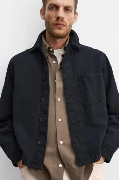 Fashion SOBRECAMISA ESTRUCTURA ESPIGA Hombre Sobrecamisas