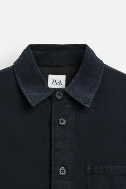 Fashion SOBRECAMISA ESTRUCTURA ESPIGA Hombre Sobrecamisas