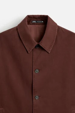 Best SOBRECAMISA ESTRUCTURA TWILL Hombre Sobrecamisas