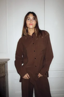 Online SOBRECAMISA FLUÍDA ABERTURAS Mujer Camisas / Blusas