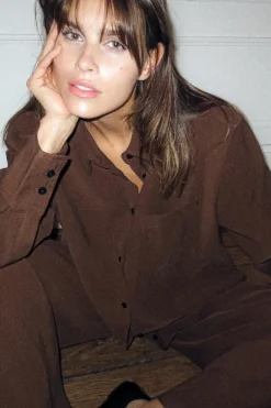 Online SOBRECAMISA FLUÍDA ABERTURAS Mujer Camisas / Blusas