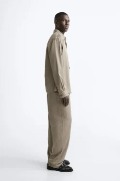 Sale SOBRECAMISA FLUIDA Hombre Camisas|Sobrecamisas