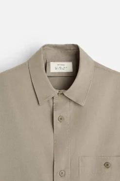 Sale SOBRECAMISA FLUIDA Hombre Camisas|Sobrecamisas