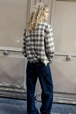 Best SOBRECAMISA FRANELA CUADROS Mujer Camisas / Blusas