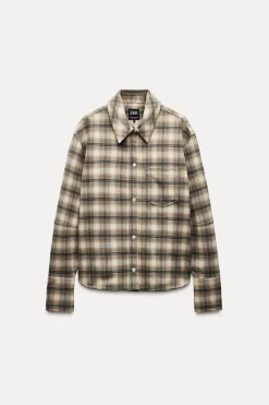 Best SOBRECAMISA FRANELA CUADROS Mujer Camisas / Blusas