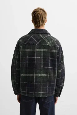 Hot SOBRECAMISA JACQUARD BORREGUILLO Hombre Sobrecamisas