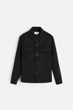 Fashion SOBRECAMISA LANA FRANELA Hombre Sobrecamisas