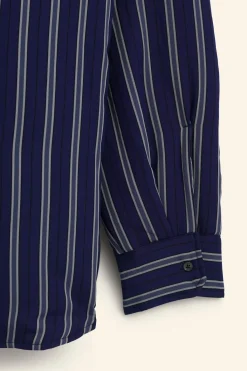 Sale SOBRECAMISA OVERSIZE RAYAS LIMITED EDITION Hombre Camisas