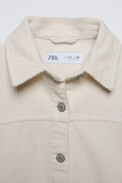 Niños ZARA 6 - 14 Años·Total Look<SOBRECAMISA PANA