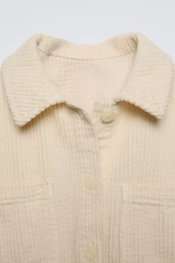 Niños ZARA 1½ - 6 Años·Camisas|1½ - 6 Años·Total Look<SOBRECAMISA PANA