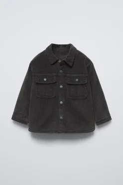 Niños ZARA 1½ - 6 Años·Camisas / Sobrecamisas<SOBRECAMISA PANA BORREGUILLO