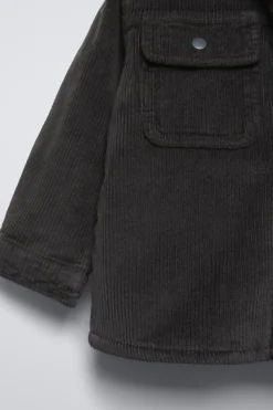 Niños ZARA 1½ - 6 Años·Camisas / Sobrecamisas<SOBRECAMISA PANA BORREGUILLO