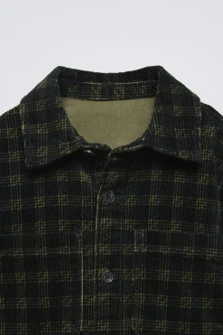 Niños ZARA 1½ - 6 Años·Camisas / Sobrecamisas<SOBRECAMISA PANA CUADROS