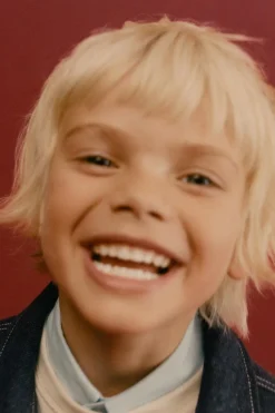 Niños ZARA 1½ - 6 Años·Camisas|1½ - 6 Años·Camisas / Sobrecamisas<SOBRECAMISA SARGA PESPUNTES