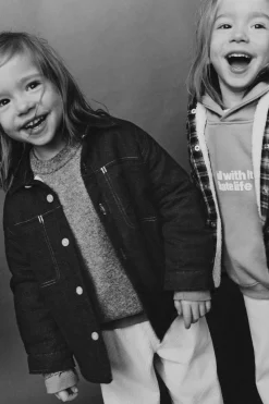 Niños ZARA 1½ - 6 Años·Camisas|1½ - 6 Años·Camisas / Sobrecamisas<SOBRECAMISA SARGA PESPUNTES