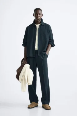 Discount SOBRECAMISA SEERSUCKER ALGODÓN - LINO Hombre Sobrecamisas