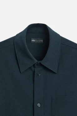 Discount SOBRECAMISA SEERSUCKER ALGODÓN - LINO Hombre Sobrecamisas