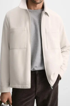 Fashion SOBRECAMISA SOFT BOLSILLOS Hombre Sobrecamisas