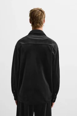 Online SOBRECAMISA TERCIOPELO Hombre Camisas