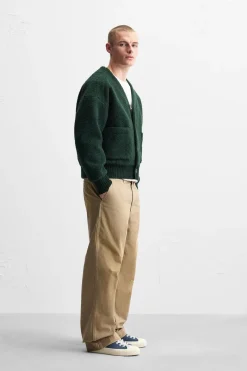 Discount SOBRECAMISA TEXTURA BOUCLÉ Hombre Jerséis / Chaquetas|Sobrecamisas