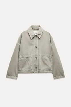 Best SOBRECAMISA ZW COLLECTION LAVADA Mujer Chaquetas / Cazadoras