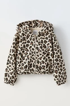 Niños ZARA 6 - 14 Años·Sudaderas|6 - 14 Años·Deporte / Jogging<SUDADERA ANIMAL PRINT