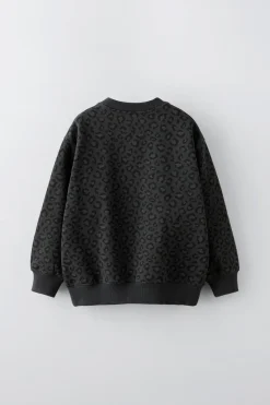 Niños ZARA 6 - 14 Años·Sudaderas<SUDADERA ANIMAL PRINT