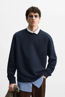 Sale SUDADERA BAJO COMBINADO Hombre Sudaderas