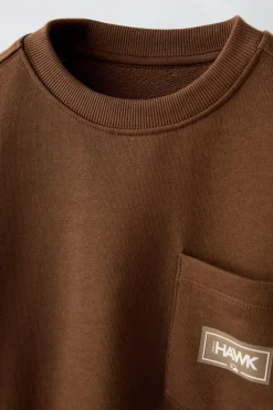 Niños ZARA 6 - 14 Años·Sudaderas|6 - 14 Años·Total Look<SUDADERA BOLSILLO TONY HAWK ™