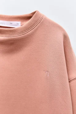 Niños ZARA 6 - 14 Años·Sudaderas<SUDADERA BORDADO