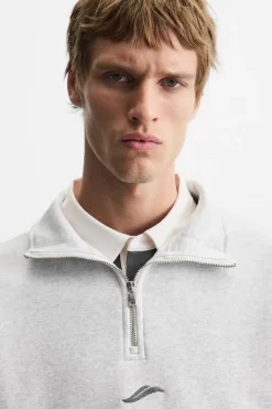 Discount SUDADERA BORDADO COMBINADO Hombre Sudaderas