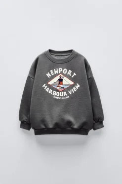 Niños ZARA 1½ - 6 Años·Sudaderas|1½ - 6 Años·Sudaderas<SUDADERA BORDADO FARO