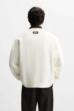 Hot SUDADERA BORDADO GALGO Hombre Sudaderas