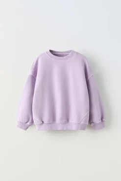 Niños ZARA 1½ - 6 Años·Sudaderas|1½ - 6 Años·Chándal<SUDADERA BORDADO GARMENT DYE