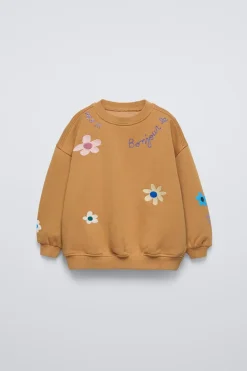Niños ZARA 1½ - 6 Años·Sudaderas|6 - 18 Meses·Sudaderas<SUDADERA BORDADOS