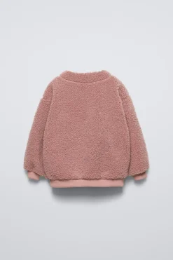 Niños ZARA 1½ - 6 Años·Sudaderas|6 - 18 Meses·Sudaderas<SUDADERA BORREGUILLO FORRADA