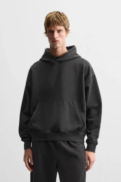 Discount SUDADERA BOXY FIT LAVADA Hombre Sudaderas