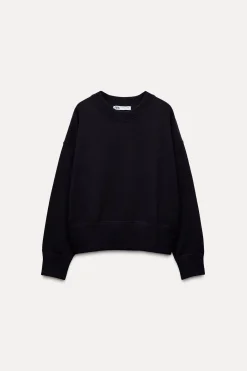 Best SUDADERA BÁSICA PUNTO LISO Mujer Cárdigan / Jerséis|Punto