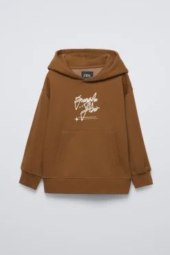 Niños ZARA 6 - 14 Años·Sudaderas<SUDADERA CAPUCHA