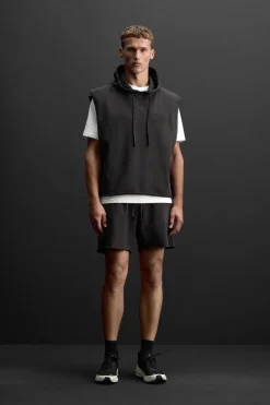 Online SUDADERA CAPUCHA BORDADO Hombre Sudaderas