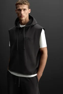 Online SUDADERA CAPUCHA BORDADO Hombre Sudaderas