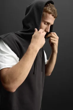 Online SUDADERA CAPUCHA BORDADO Hombre Sudaderas