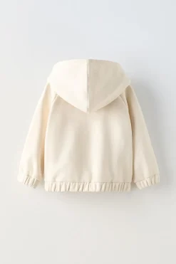 Niños ZARA 1½ - 6 Años·Sudaderas|1½ - 6 Años·Chándal<SUDADERA CAPUCHA BORDADO