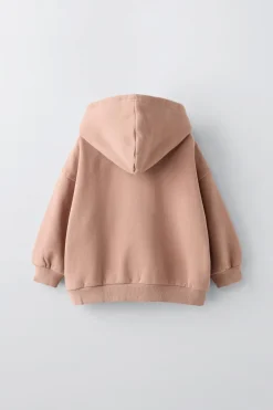 Niños ZARA 1½ - 6 Años·Sudaderas|1½ - 6 Años·Chándal<SUDADERA CAPUCHA BORDADO